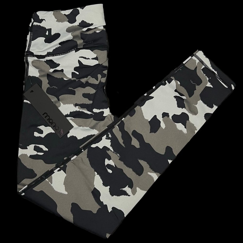 Brand New MONO B Jungle Camo Yoga Full Leggings